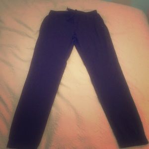 Olive green athletic pants